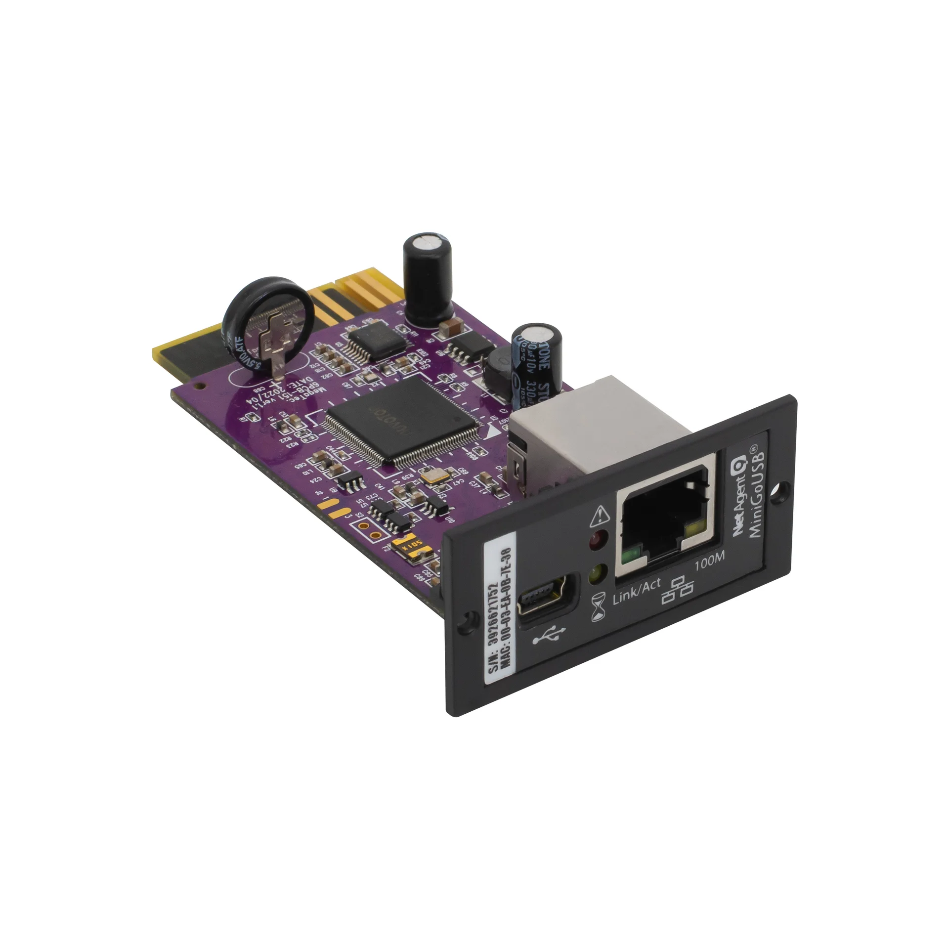 Модуль удаленного мониторинга SNMP DZ806 для ИБП Модуль удаленного мониторинга SNMP DZ806 для ИБП